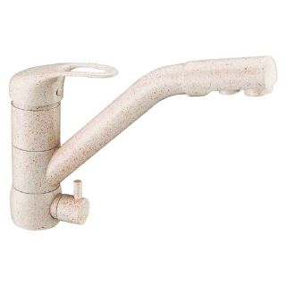 Смеситель для кухни ZORG Sanitary ZR 400 KF-12 КВАРЦ